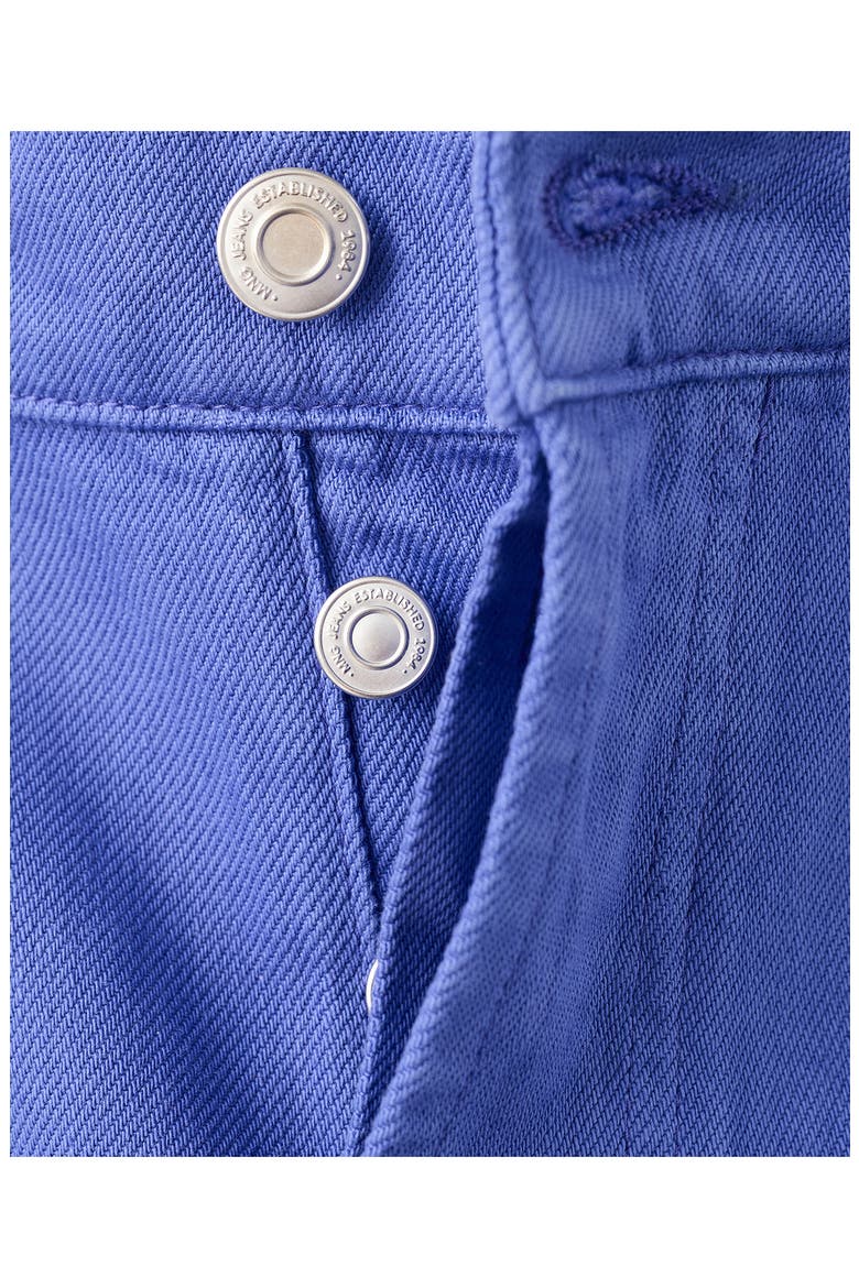 Starring Hailey Bieber Mom Fit Jeans, Alternate, color, BLUE