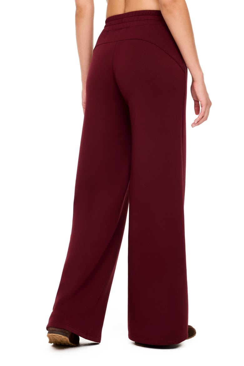 AirEssentials Wide Leg Pants, Alternate, color, VINO
