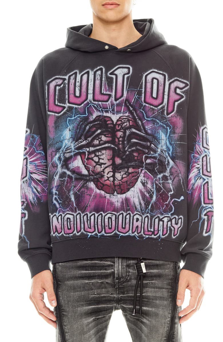 Cult of Individuality Graphic Hoodie, Main, color, 