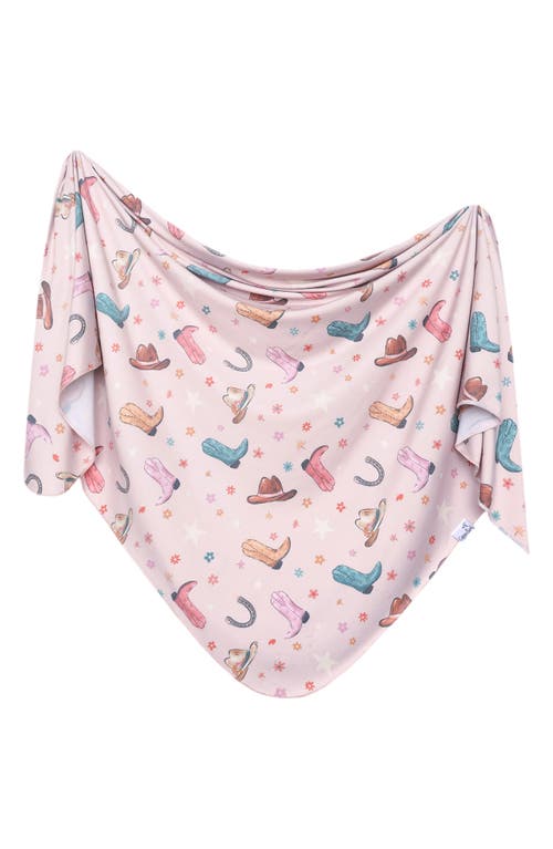 Copper Pearl Cheyenne Swaddle Blanket In Pink