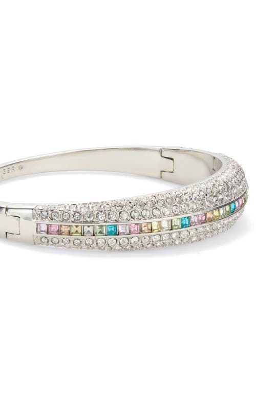 KURT GEIGER KURT GEIGER LONDON MULITCOLOR PAVÉ CRYSTAL DOME BANGLE