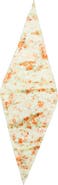 McQueen Floral Creased Silk Scarf