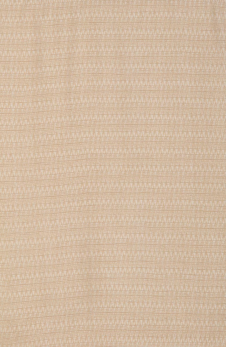 Vince Camuto Feather Soft Pin Border Scarf, Alternate, color, Natural