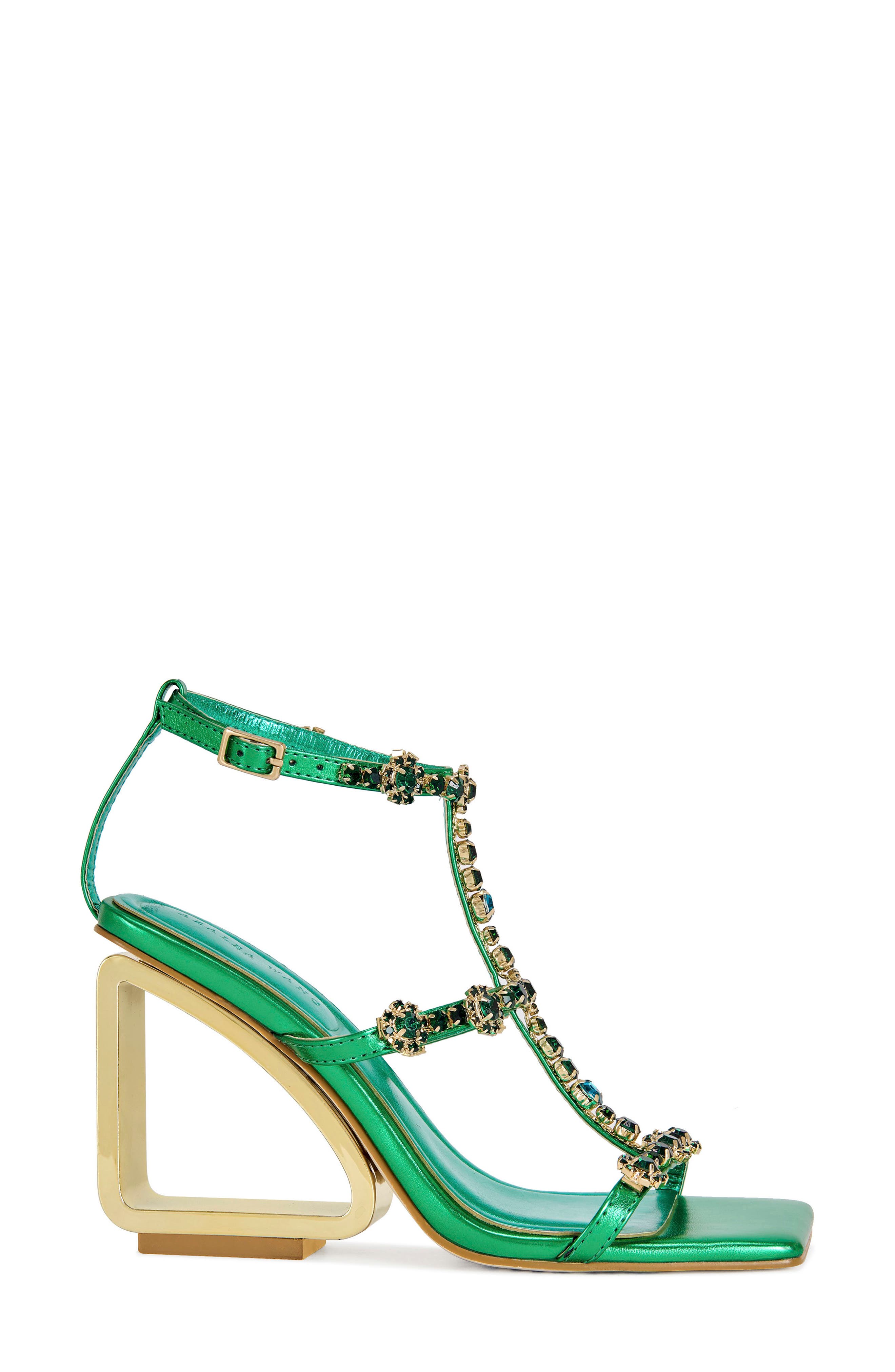 AZALEA WANG Schantelle Ankle Strap Wedge Sandal, Alternate, color, 
