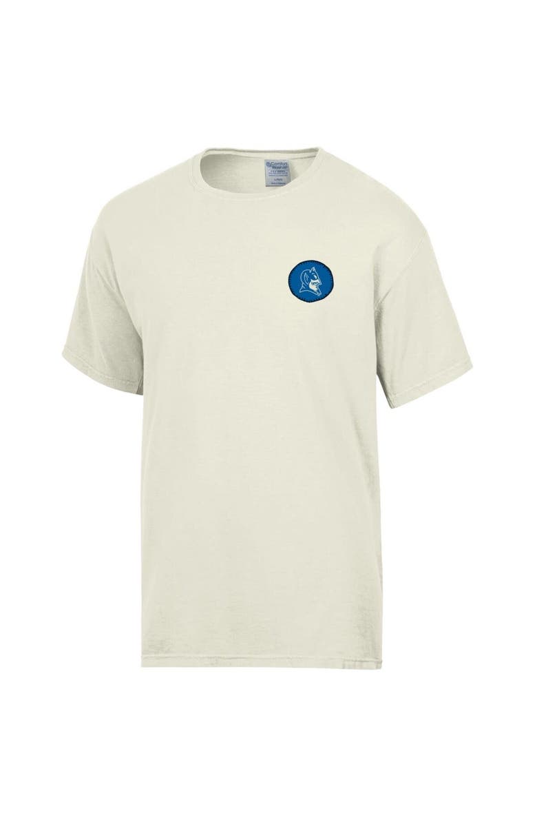 Comfort Wash Men's Comfort Wash Cream Duke Blue Devils Camping Trip T-Shirt, Alternate, color, 