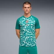 PUMA Men's Puma Green Portugal National Team Pre-Match Jersey