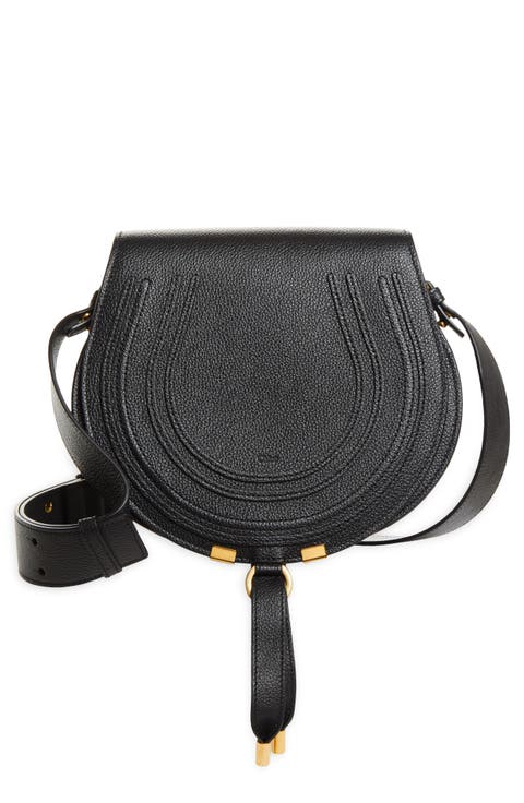 Large Marcie Leather Crossbody Bag