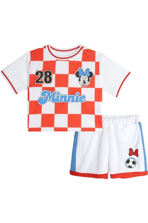 Minnie Mouse Soccer Jersey and Shorts Set