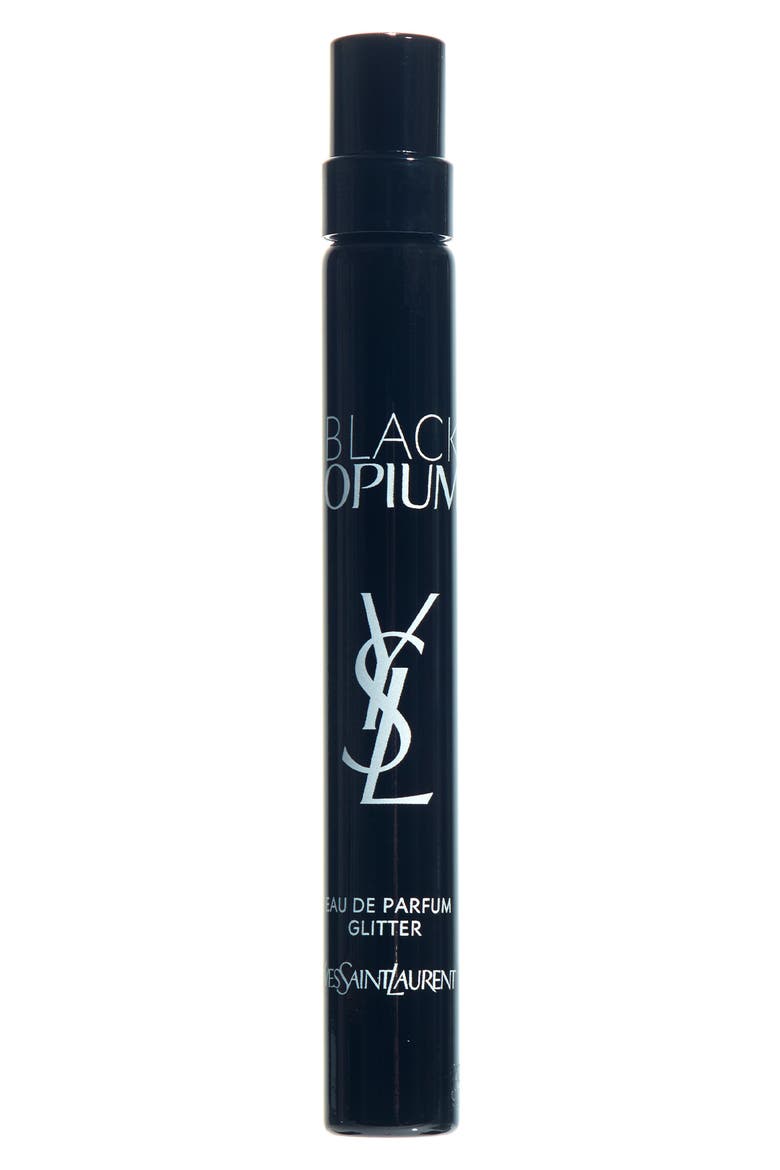 Black Opium Eau de Parfum Glitter, Main, color, NO COLOR