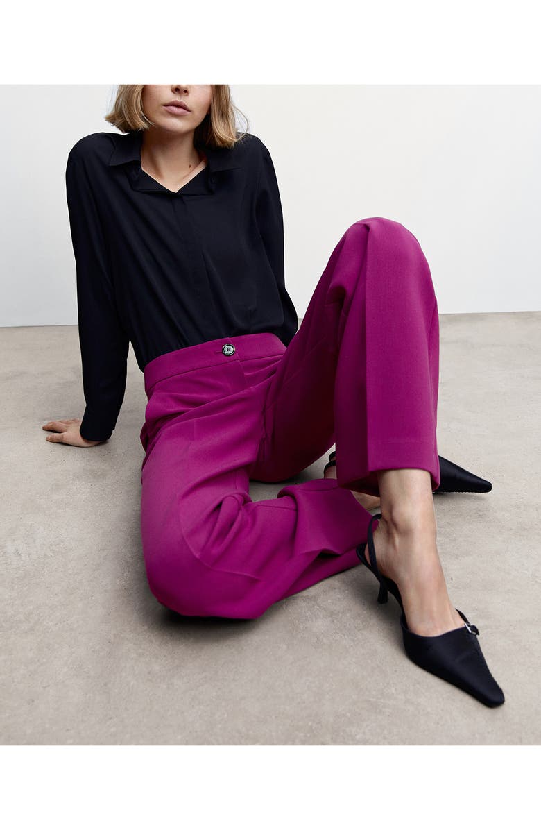 MANGO Palazzo Pants, Alternate, color,