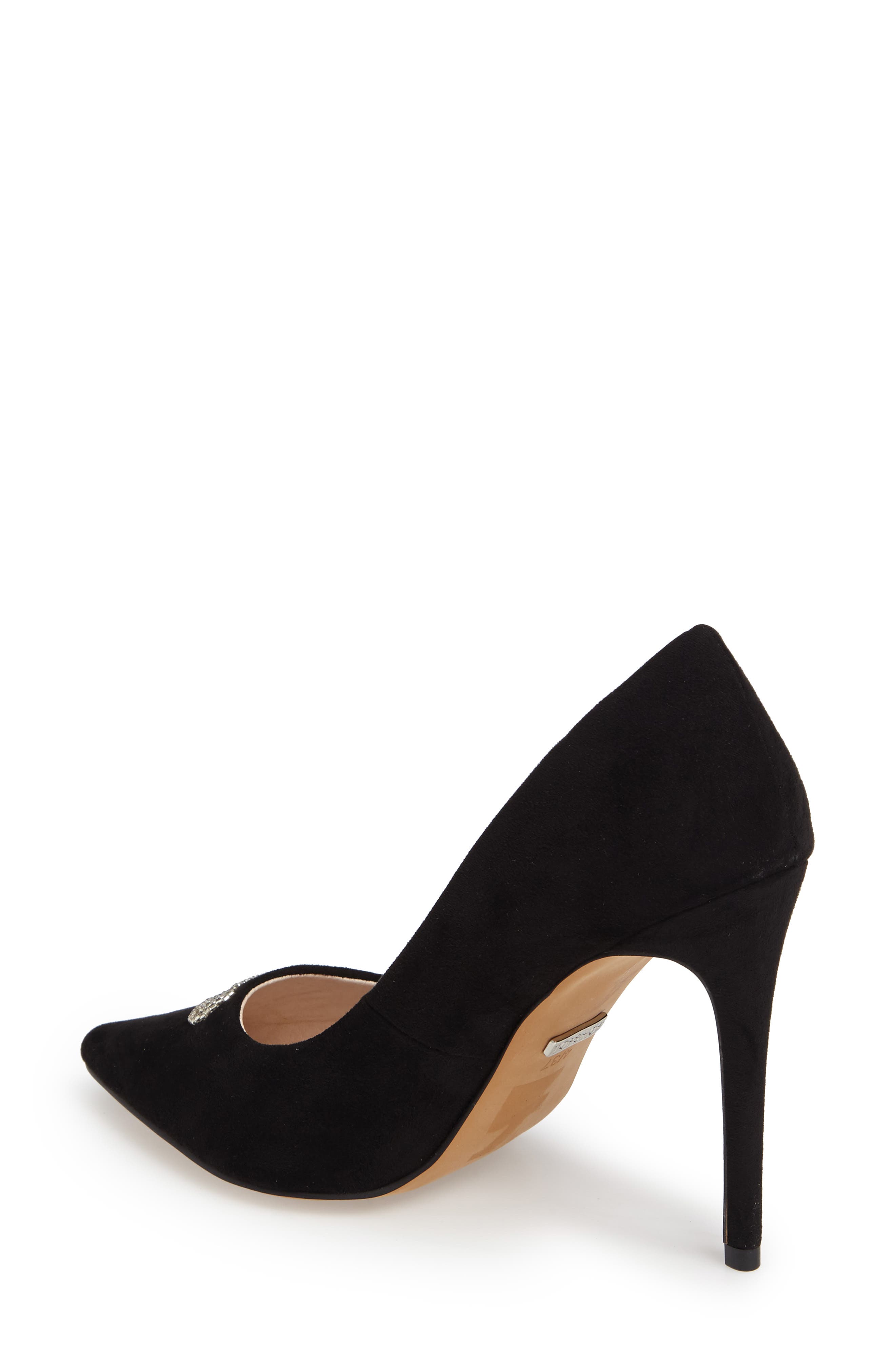 April Embellished Pump, Alternate, color, BLACK MULTI