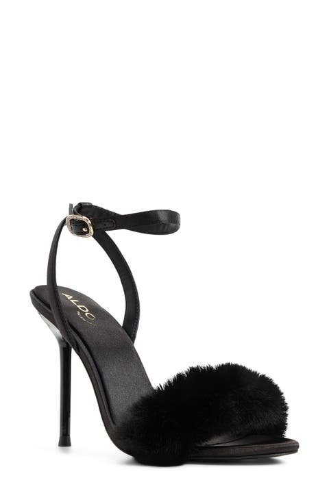 Marilou Faux Fur Sandal