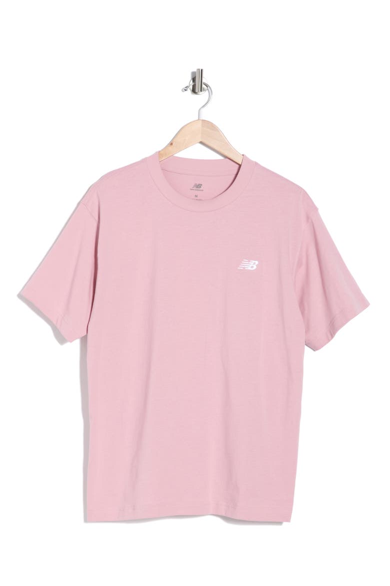 Sport Essentials Relaxed Fit Cotton T-Shirt, Alternate, color, PINK