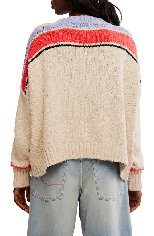 Free People Fast Lane Oversize Sweater