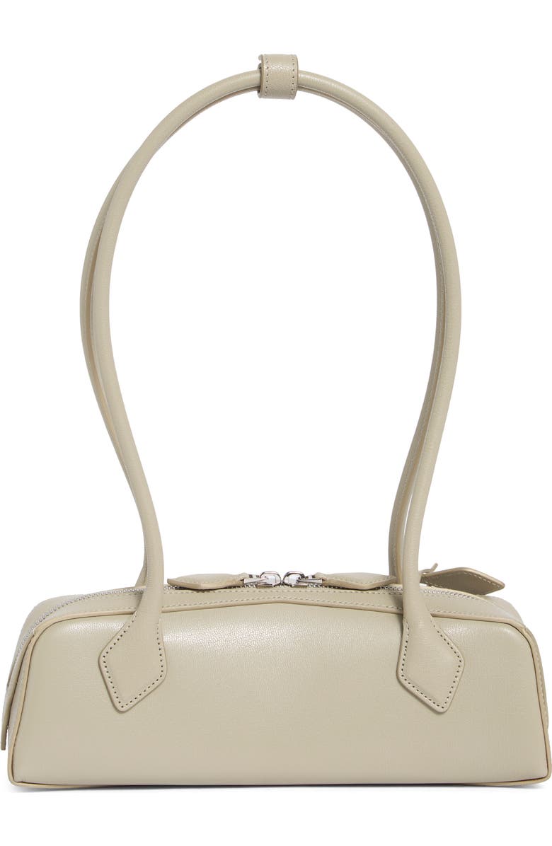Alaïa Le Teckel Small Shoulder Bag, Alternate, color, Beige Grise