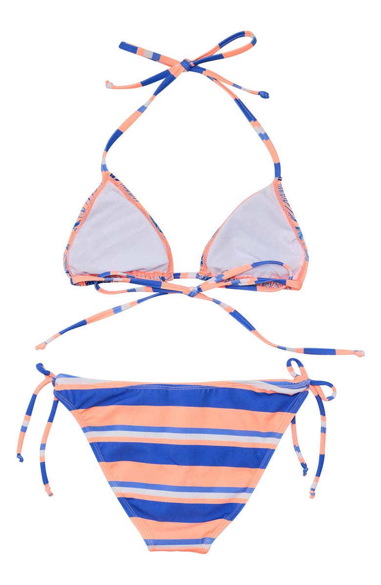 Snapper Rock Kids' Tropicana Vacay Strappy Two-Piece Swimsuit, Alternate, color, 