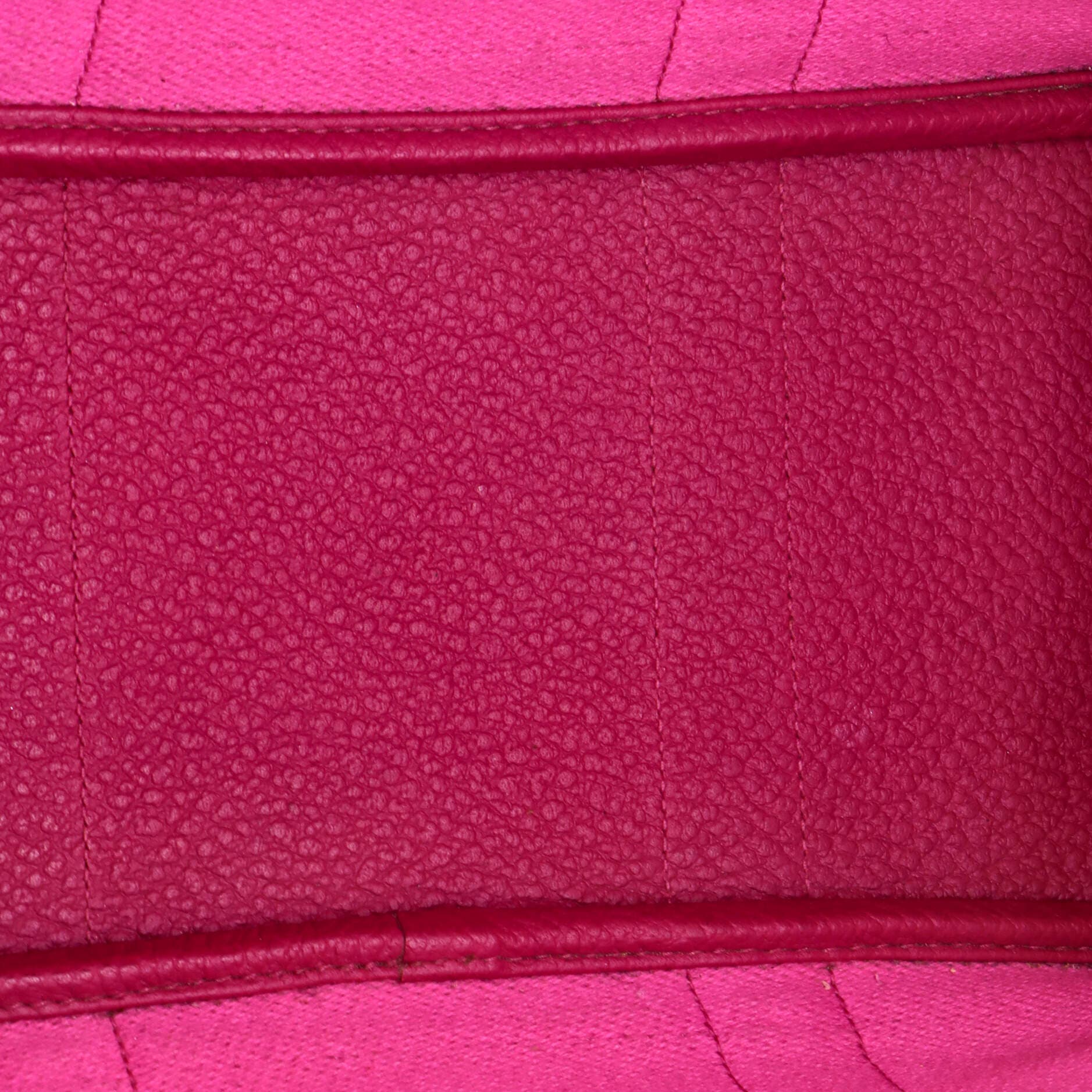 Pre-Owned Hermes Garden Party Tote Toile and Leather 30, Alternate, color, Rose Pourpre