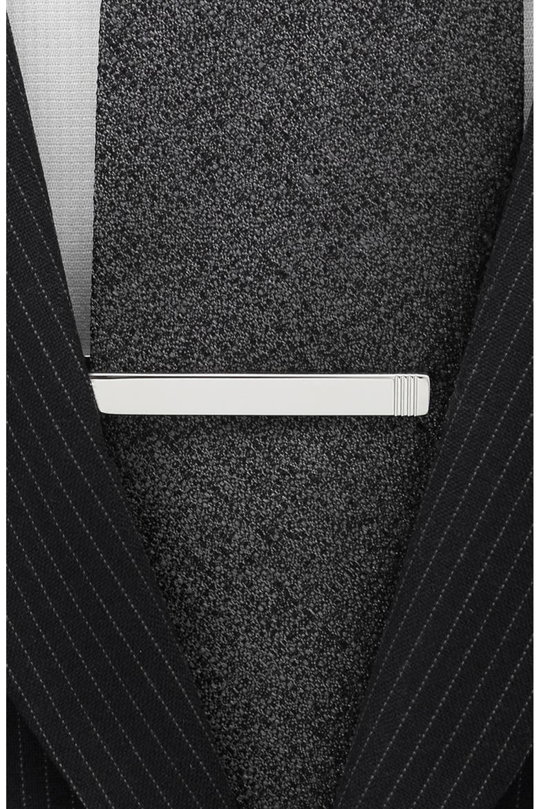 Line Tie Clip, Alternate, color, SILVER