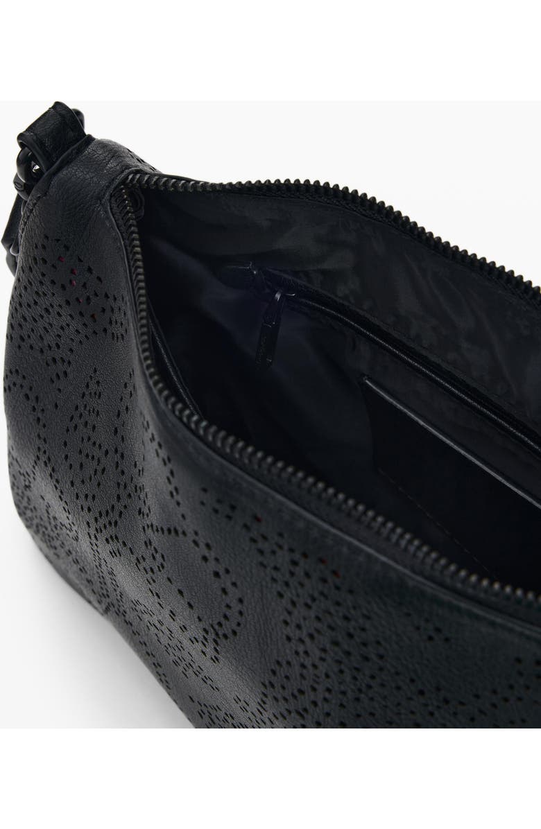 Desigual Floral Crossbody Bag, Alternate, color, Black