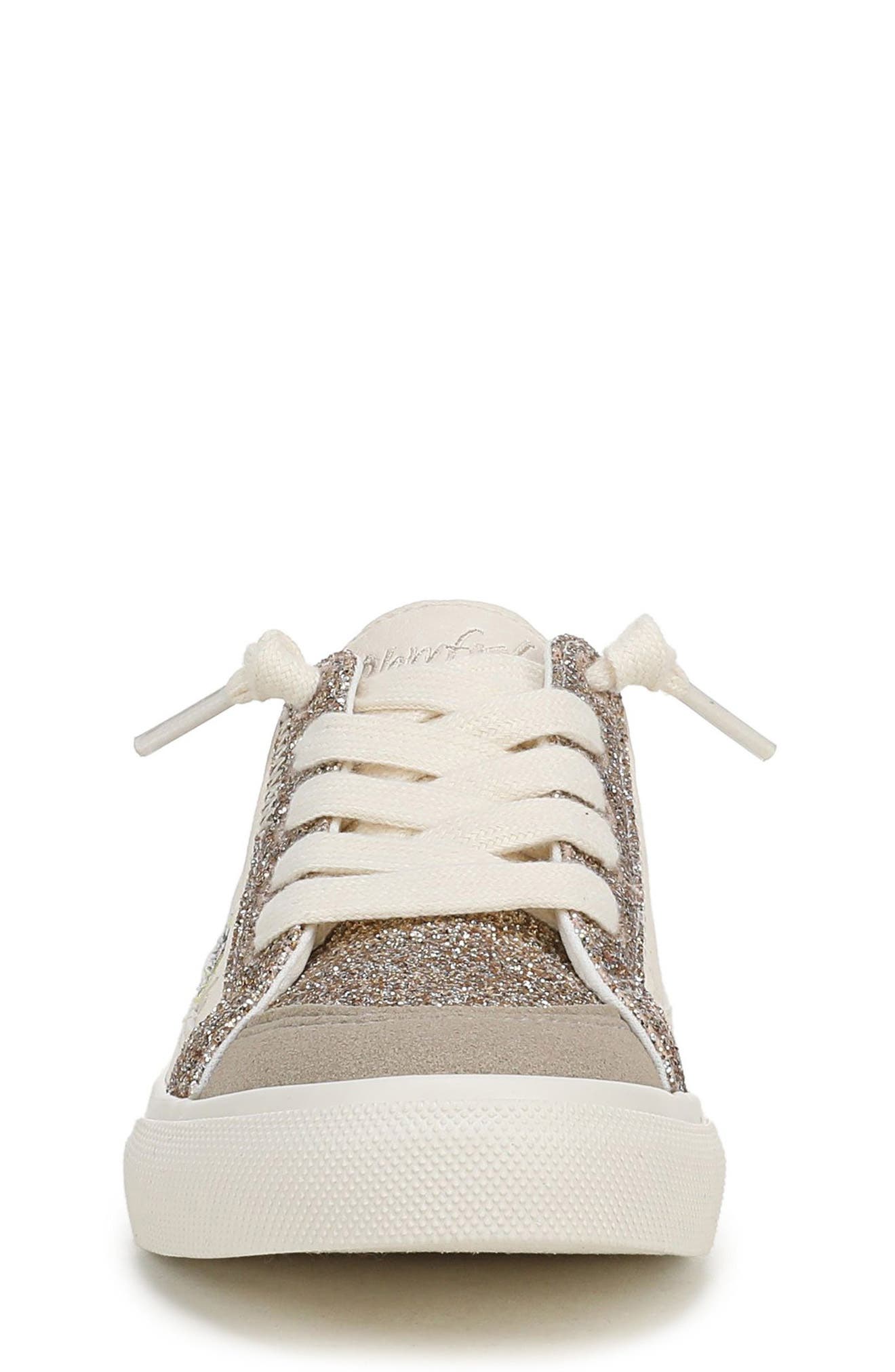 Kids' Pebble 3-K Faux Leather Sneaker, Alternate, color, CREAM GOLD
