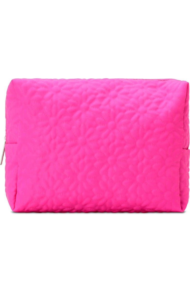 Iscream Kids' Puffy Flowers Clear Tote, Alternate, color, Pink Multi