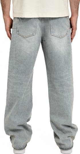 Radial Hotfix Embellished Relaxed Jeans