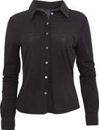 Lords of Harlech Scarlet Merino Wool Shirt