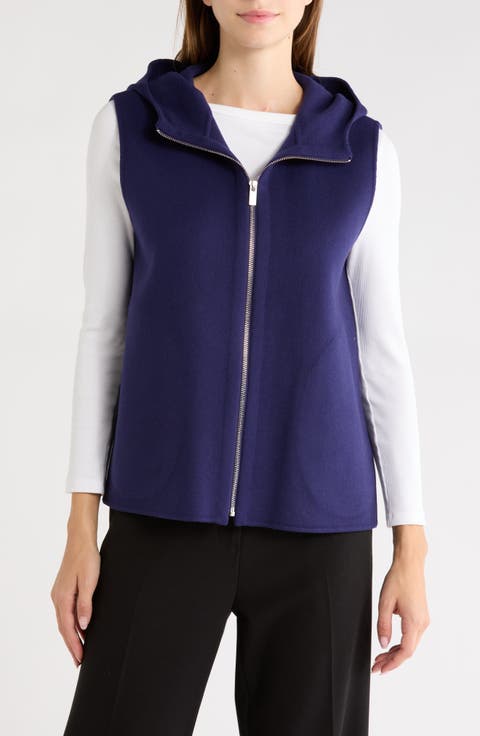 Wool & Cashmere Hooded Vest
