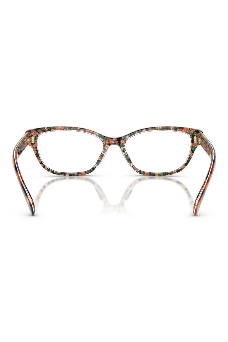 51mm Pillow Optical Glasses, Alternate, color, AMBER / ORANGE / DEMO LENS