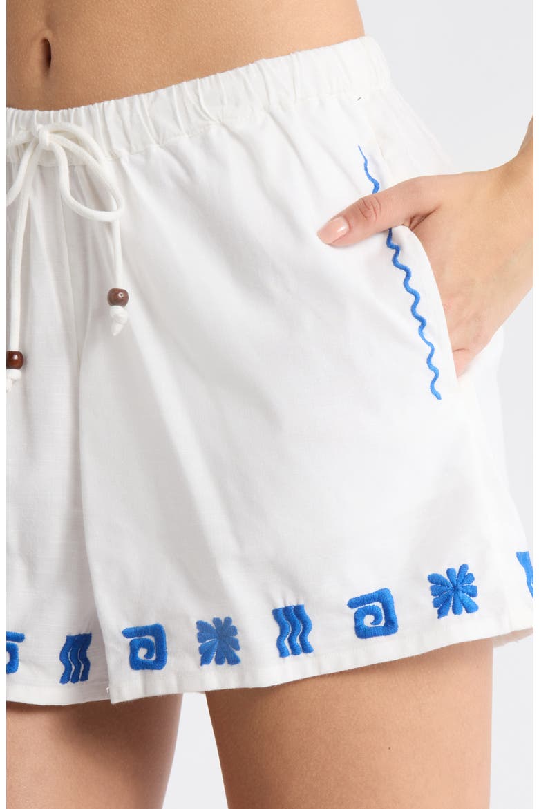 Wanderer-Sun Stamp Shorts, Alternate, color, SALT CRYSTAL