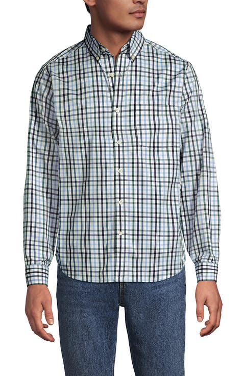 Traditional Fit Long Sleeve Travel Kit Shirt