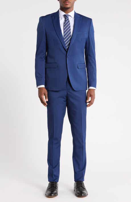 One-Button Peak Lapel Suit