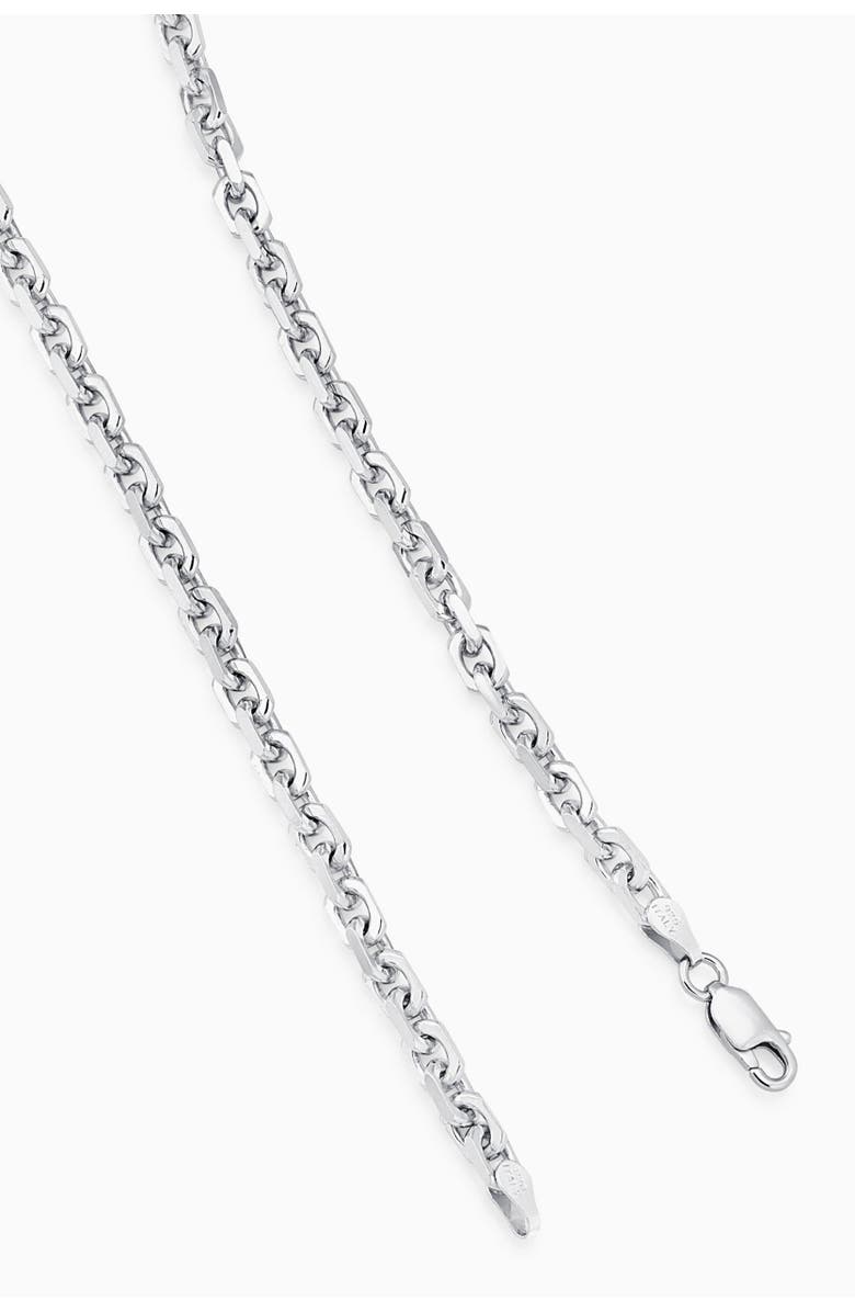 Oradina Sterling Silver Captain Link Chain, Alternate, color, Sterling Silver