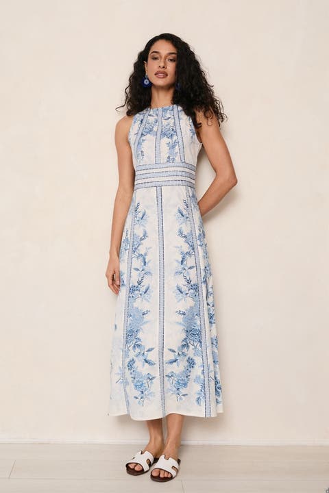 Lina White Dress
