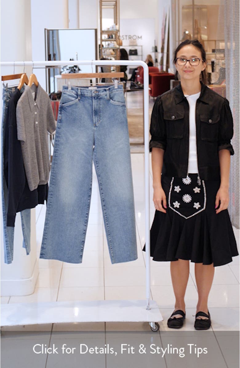 x 'Nobody Wants This' Mischa Super High Waist Wide Leg Jeans, sales video thumbnail