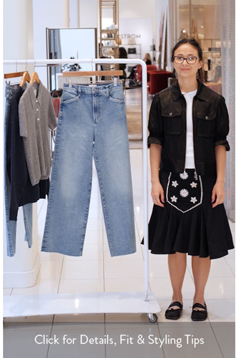 Mischa Super High Waist Wide Leg Jeans video