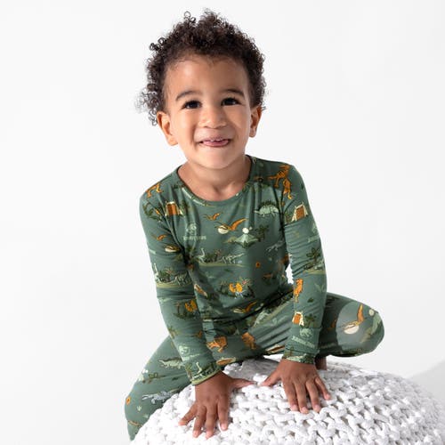 Bellabu Bear Unisex Kids' Jurassic Park: Safari Set Of 2 Piece Pajamas
