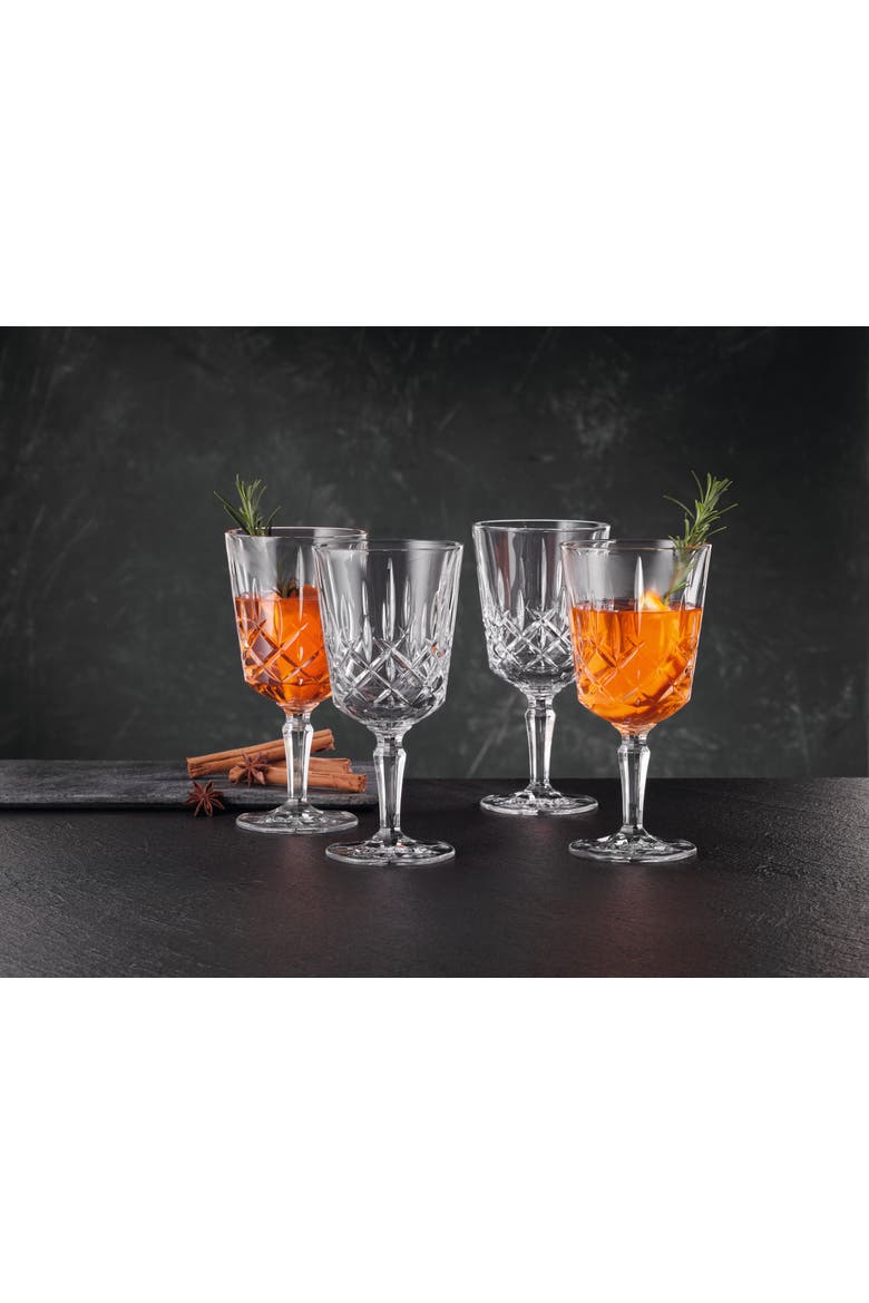 Noblesse Hot Aperol Glasses, Set of 4, Alternate, color, Clear