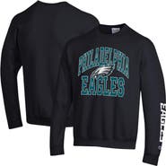 Champion Men's Champion Black Philadelphia Eagles Powerblend Fleece Sweatshirt