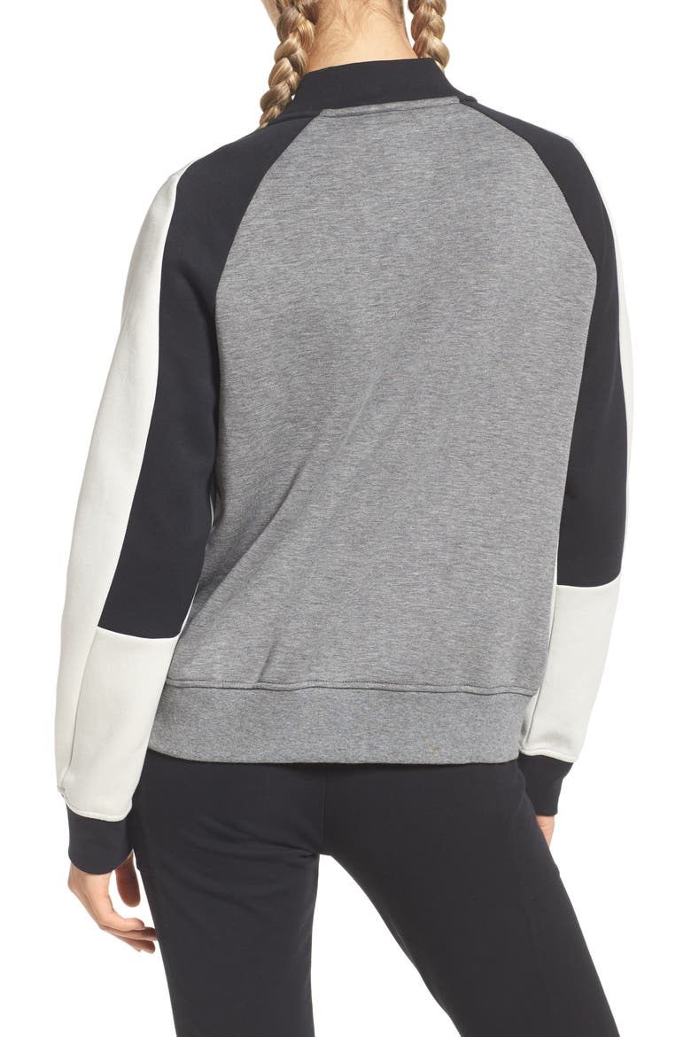 Destroyer Track Jacket, Alternate, color, LIGHT BONE/ CARBON/ BLACK