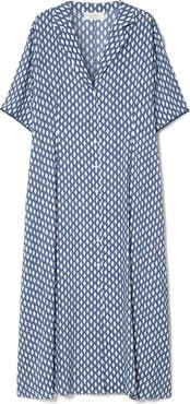 Marina Rinaldi Ranch Geo Print Shirtdress