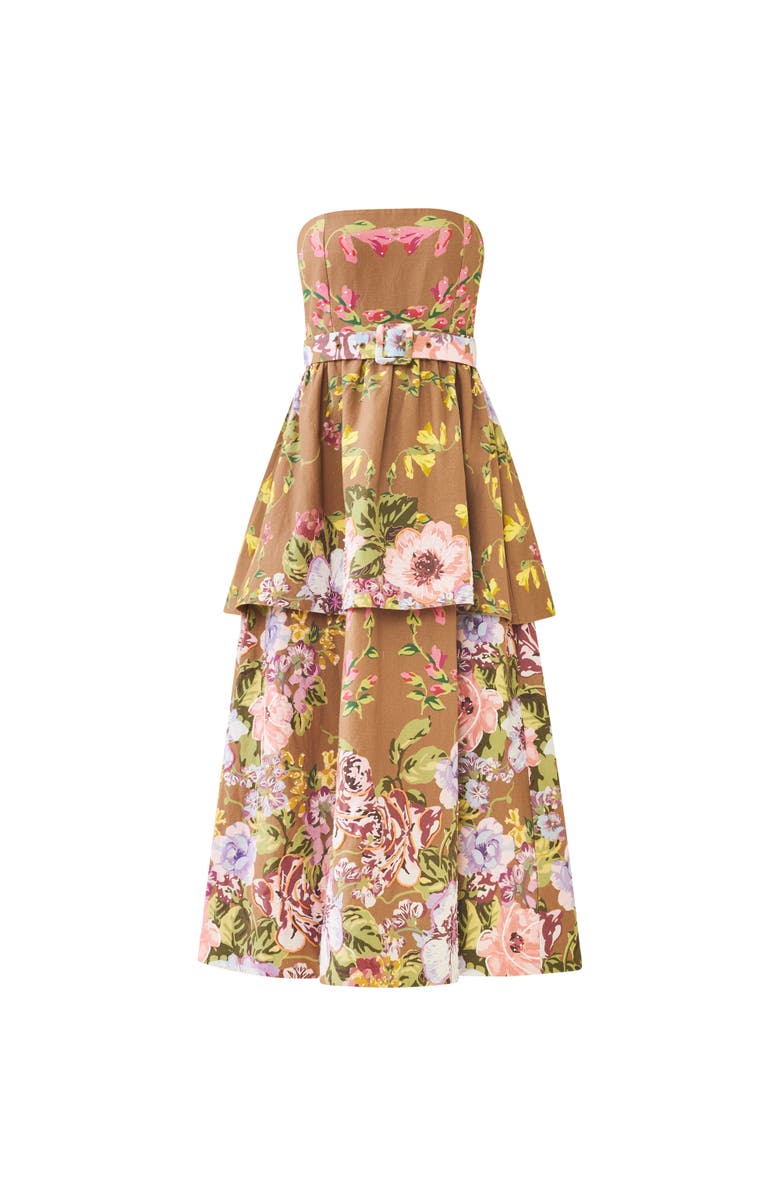 Eddy Daisy Dress, Main, color, Carmel Victorian Floral