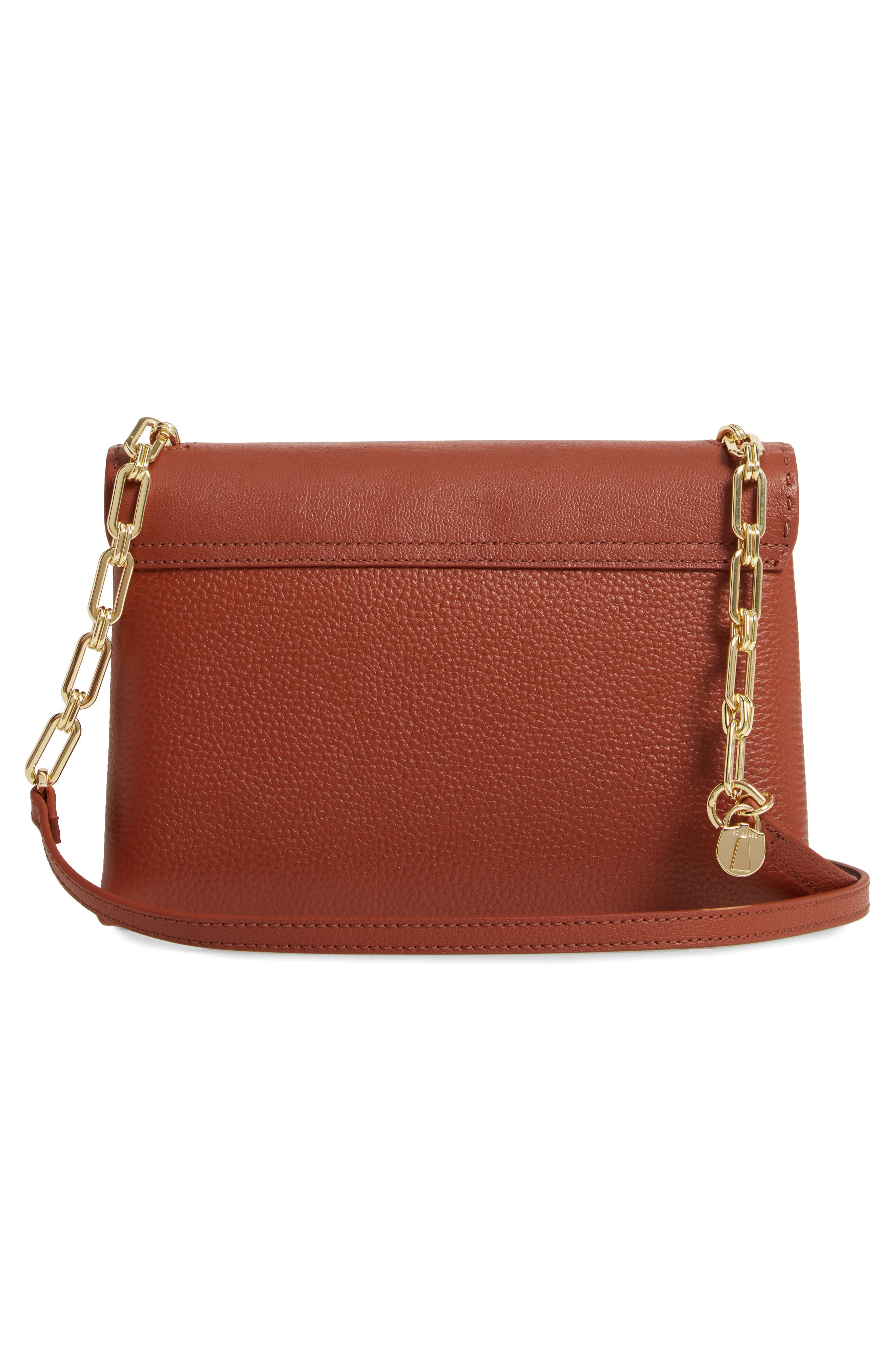 Ted Baker London Diilila Leather Crossbody Bag, Alternate, color, 