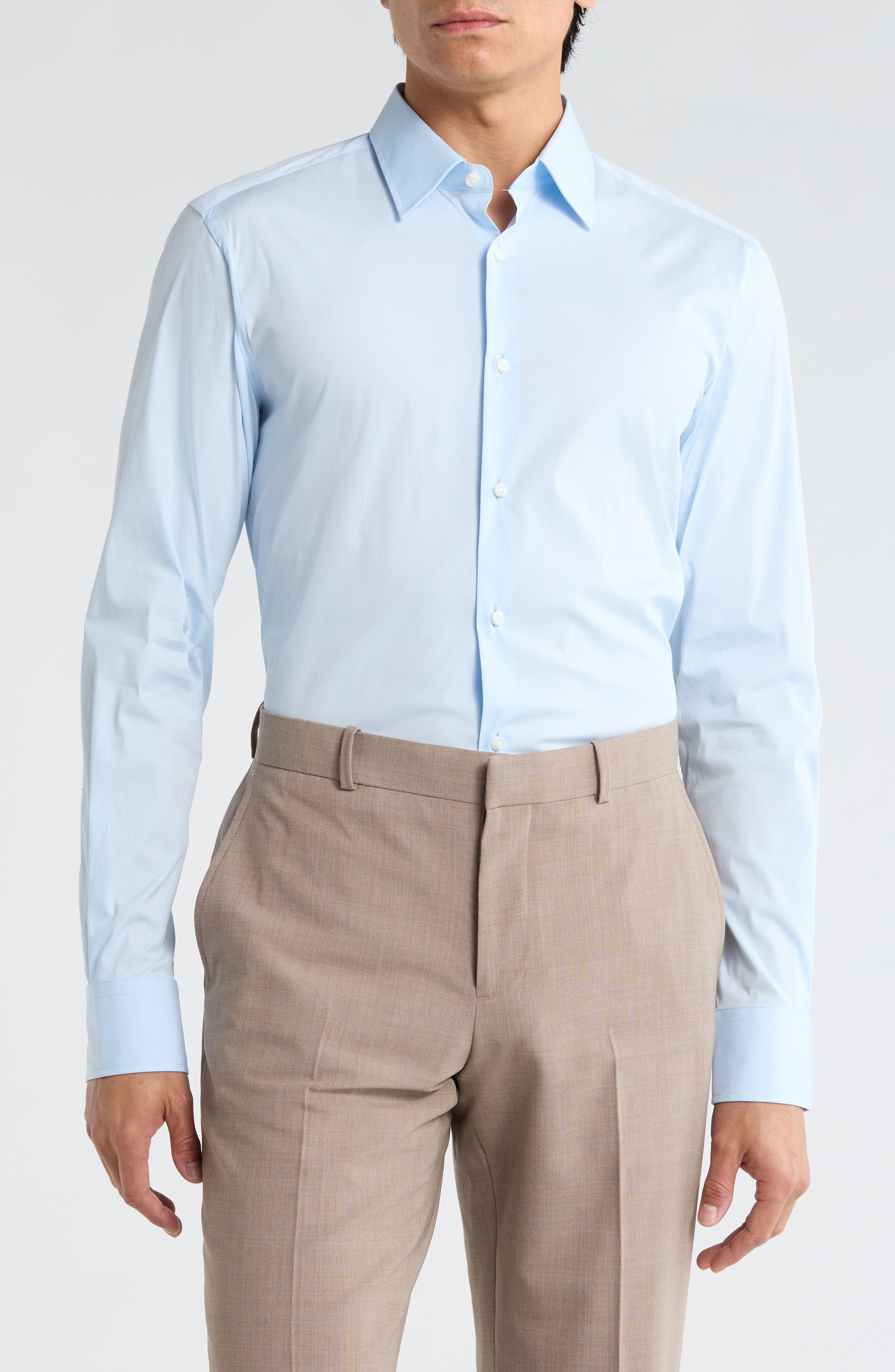 BOSS L-Hays Kent Slim Fit Dress Shirt