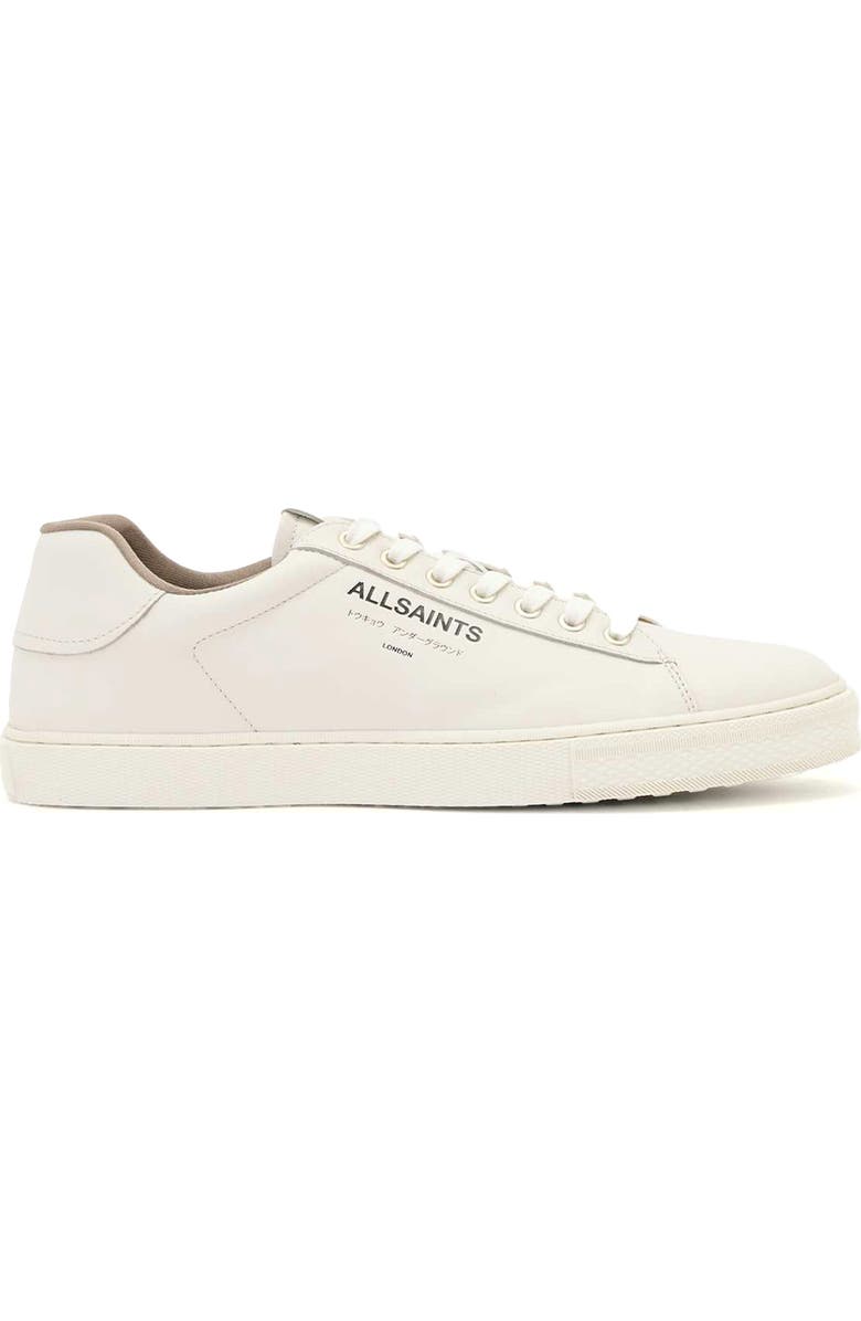 AllSaints Underground Sneaker, Alternate, color, Triple White