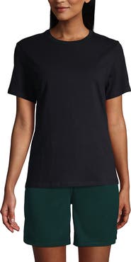 Lands' End School Uniform  Short Sleeve Feminine Fit Essential T-shirt