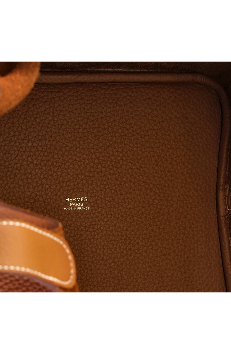 Pre-Owned Hermes Picotin Lock Bag Clemence MM, Alternate, color, Gold