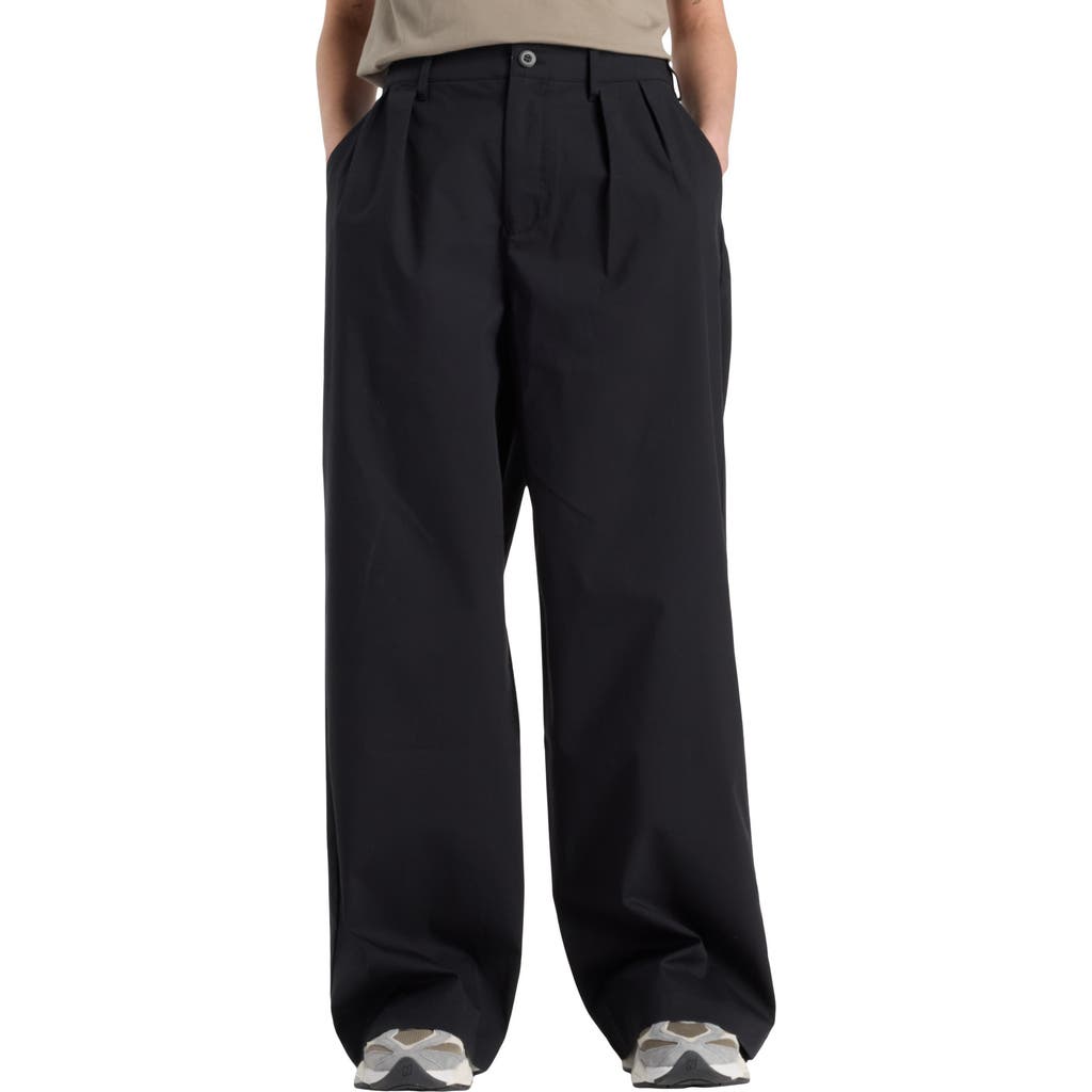 NEW BALANCE NEW BALANCE BOYLSTON PLEATED COTTON BLEND TWILL PANTS