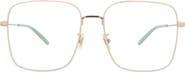 Gucci 56mm Square Optical Glasses