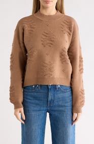 CYRUS Textured Crewneck Sweater